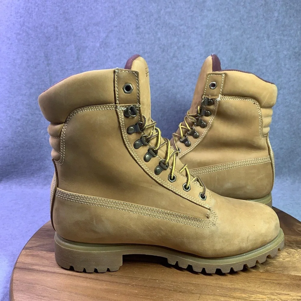 Chippewa Sportility Boots Mens Size 11.5‎ XW Brown Waterproof Insulated Vibram
